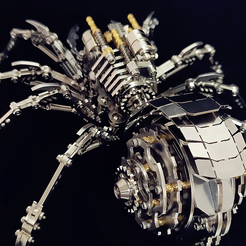 Steel Warcraft Spider King Plus Metal Assembly Model 3D Puzzle Mechanical Insect Children's Handmade Creative Toy