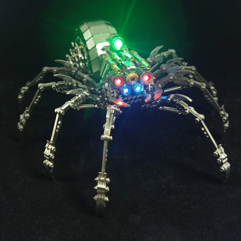 Steel Warcraft Spider King Plus Metal Assembly Model 3D Puzzle Mechanical Insect Children's Handmade Creative Toy