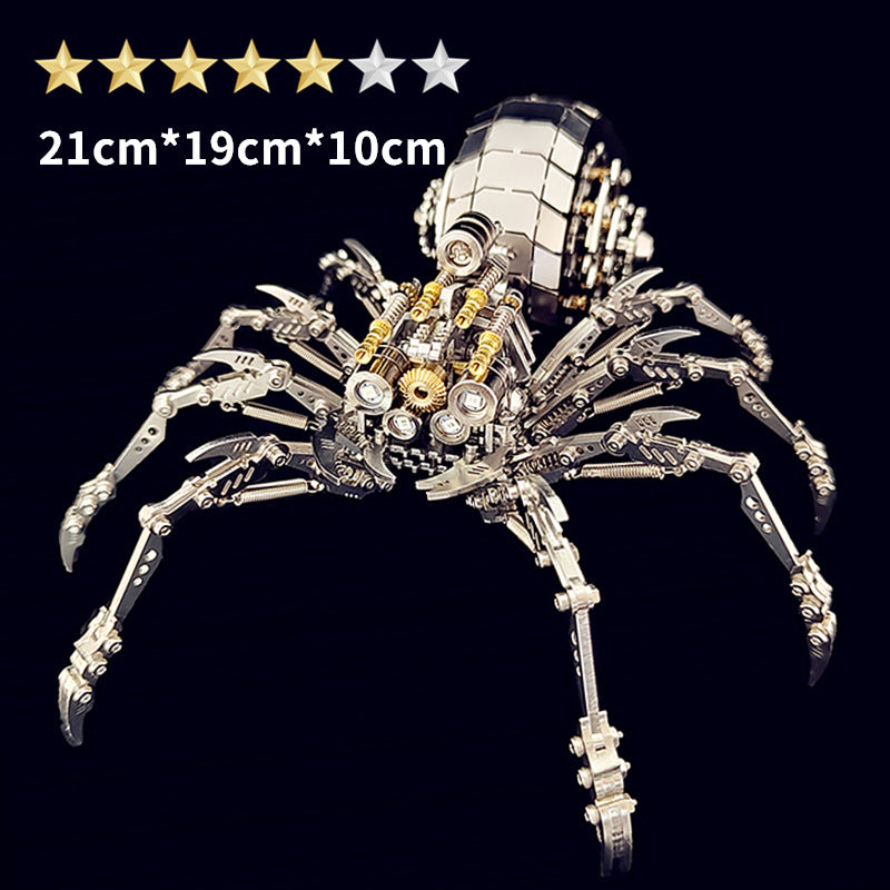 Steel Warcraft Spider King Plus Metal Assembly Model 3D Puzzle Mechanical Insect Children's Handmade Creative Toy