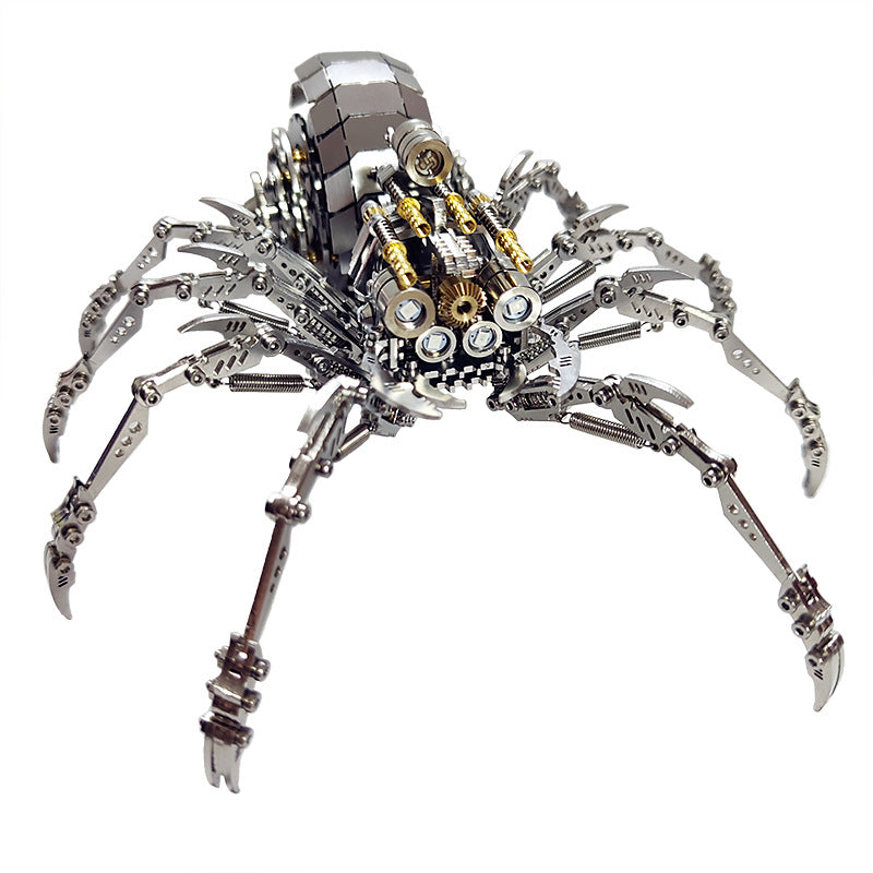 Steel Warcraft Spider King Plus Metal Assembly Model 3D Puzzle Mechanical Insect Children's Handmade Creative Toy