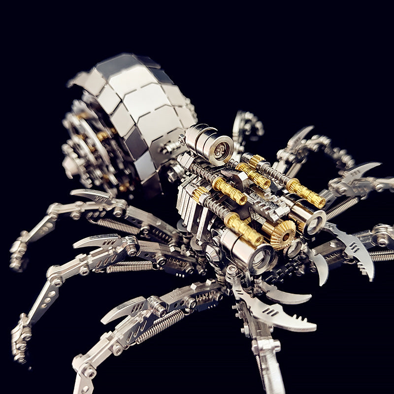 Steel Warcraft Spider King Plus Metal Assembly Model 3D Puzzle Mechanical Insect Children's Handmade Creative Toy